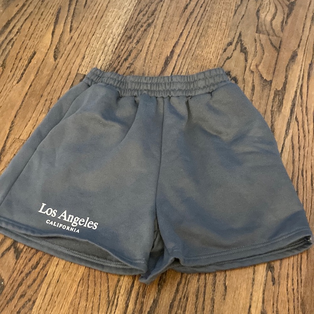 navy blue sweat shorts originally bought from shein, size m